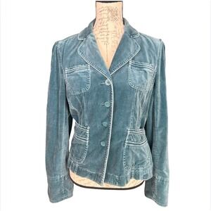 Y2K INC International Concepts Velvet 100% Cotton Blazer - L